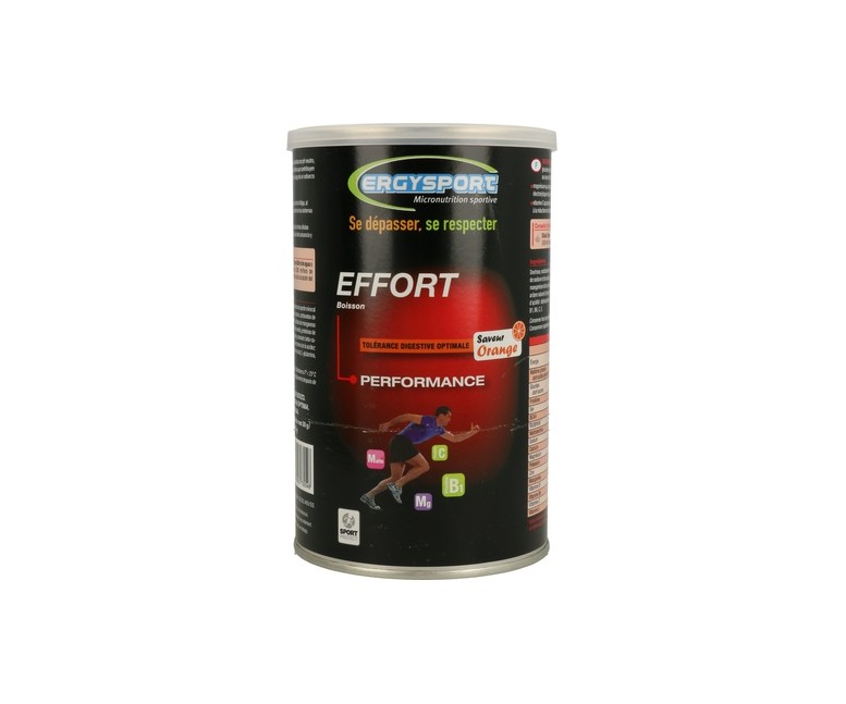 Ergysport esfuerzo, nutrición deportiva naranja 450 g de polvo Nutergia
