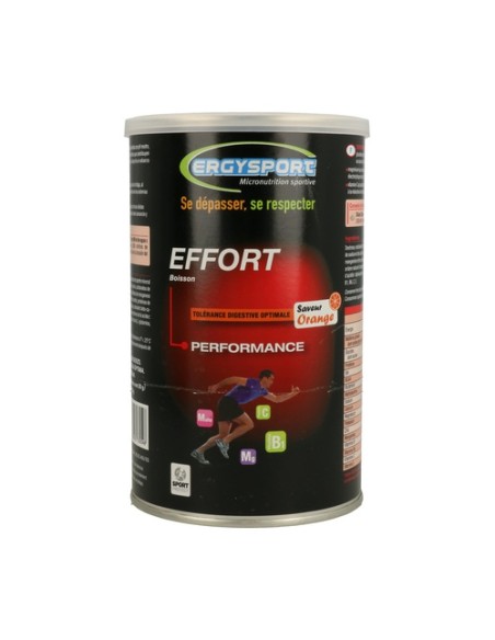 Ergysport esfuerzo, nutrición deportiva naranja 450 g de polvo Nutergia