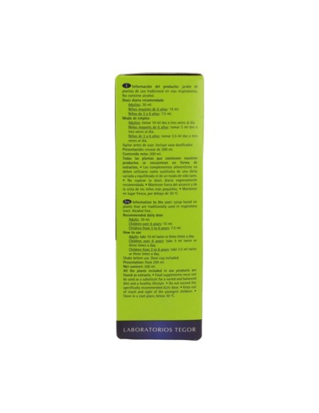 Tos Aliv Jarabe 200 ml Tegor