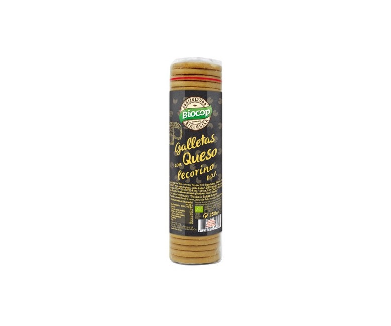 Galleta con Queso Pecorino 250 g Biocop