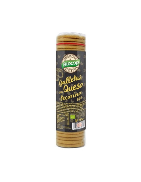 Galleta con Queso Pecorino 250 g Biocop