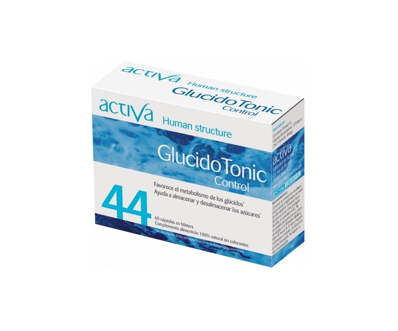 Glucidotonic control 60 cápsulas vegetales Activa