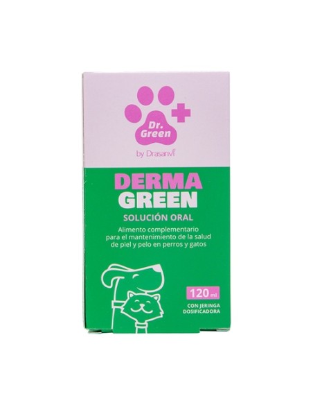 Dermagreen hidratante piel y pelo perros y gatos 120 ml DR GREEN