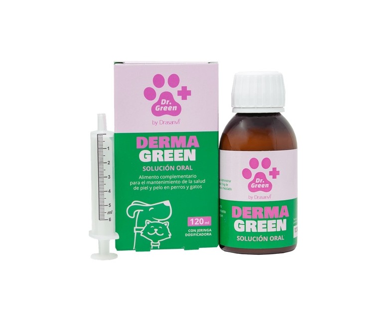 Dermagreen hidratante piel y pelo perros y gatos 120 ml DR GREEN