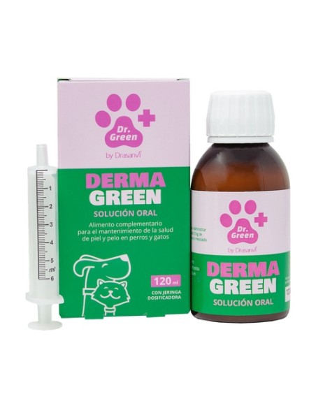 Dermagreen hidratante piel y pelo perros y gatos 120 ml DR GREEN