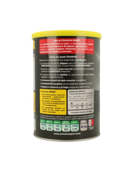 Colnatur sport sabor limón 330 g (Limón) Colnatur