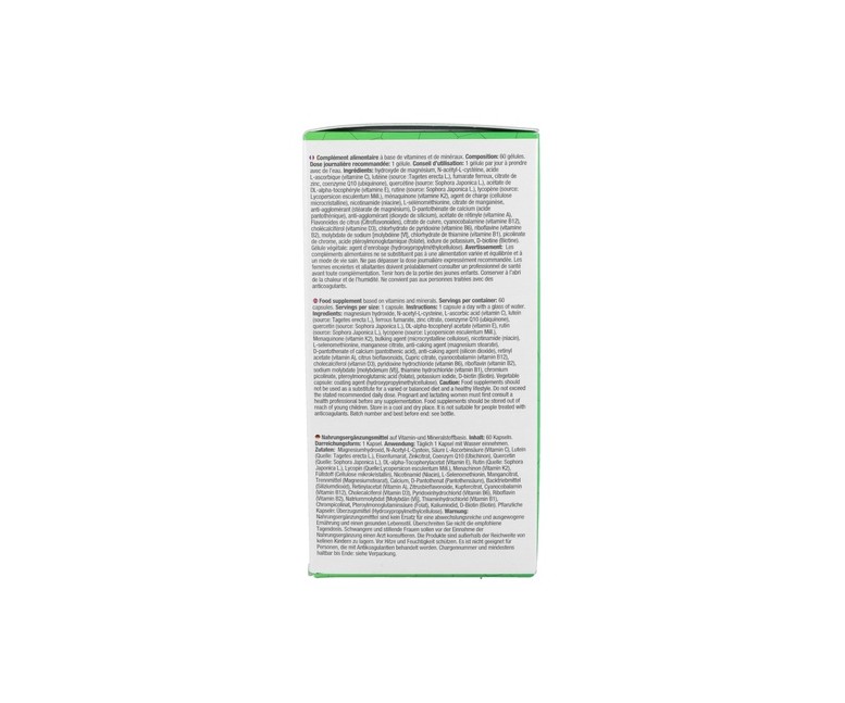 Multivitamínico complex 29activos 60 cápsulas vegetales Nutralie