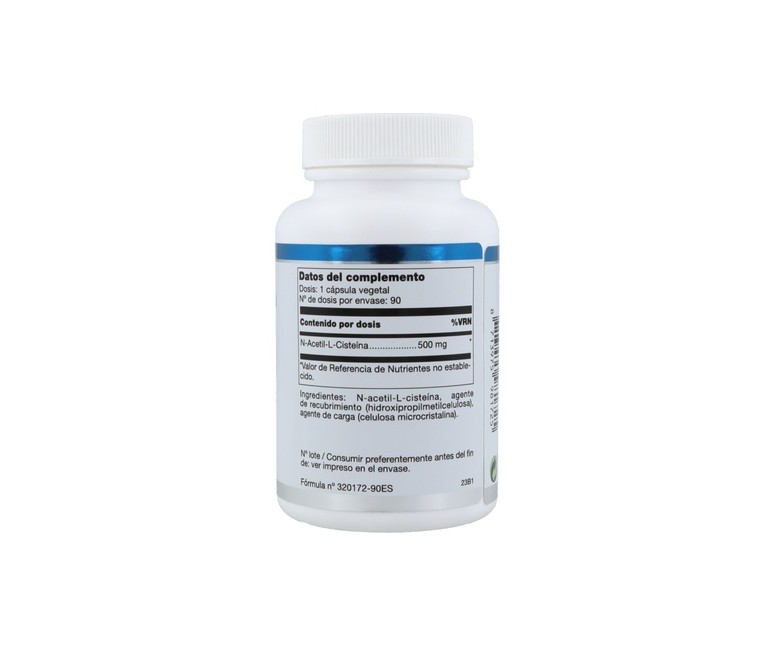 N-Acetil-L-Cisteína 90 cápsulas vegetales (500mg) Douglas Laboratories