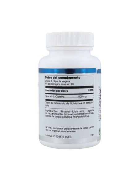 N-Acetil-L-Cisteína 90 cápsulas vegetales (500mg) Douglas Laboratories