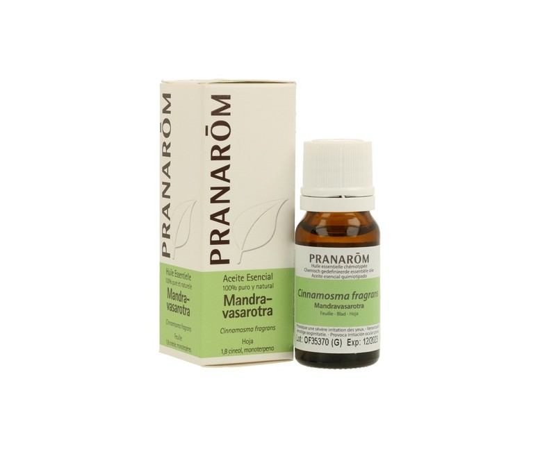 Mandravasarotra Aceites Esenciales Naturales 10 ml de aceite esencial Pranarom