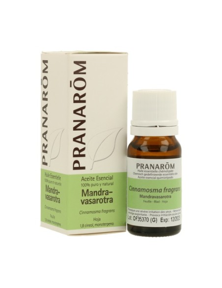 Mandravasarotra Aceites Esenciales Naturales 10 ml de aceite esencial Pranarom