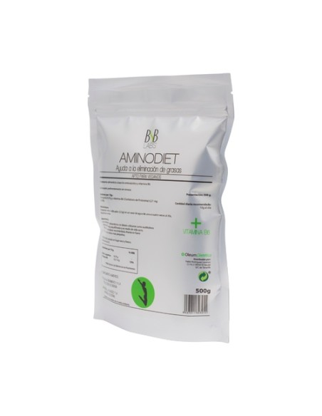 Aminodiet+ vitamina B6 sin gluten vegano 500 g de polvo BSB Labs