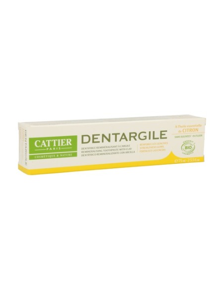 Dentífrico dentargile limón 75 ml (Limón) Cattier