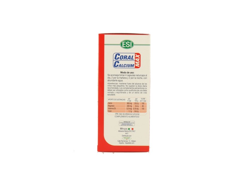 Coral Calcium Max 80 cápsulas ESI
