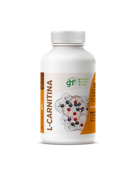 L-carnitina 90 cápsulas de 600mg GHF
