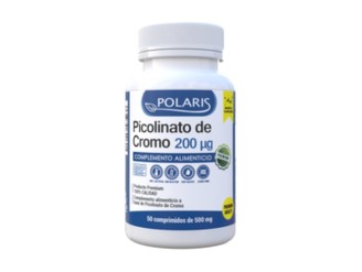 Picolinato de cromo 200 mcg