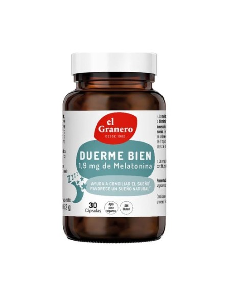 Duermebien 30 cápsulas El Granero Integral