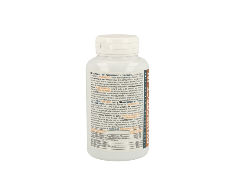 Oxiprotect-In (Pycnogenol y Curcumina) 45 perlas Intersa