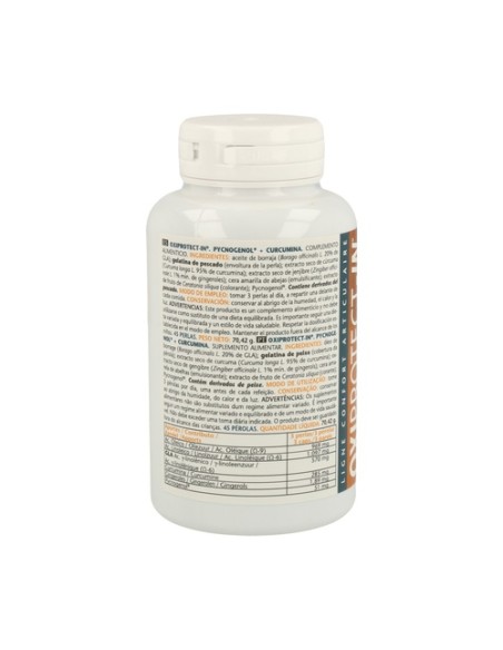 Oxiprotect-In (Pycnogenol y Curcumina) 45 perlas Intersa
