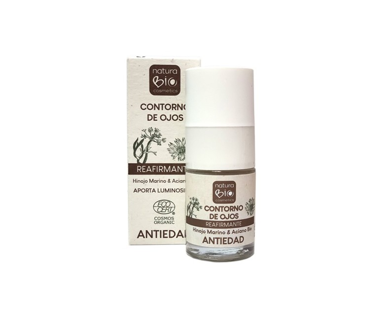 Contorno ojos reafirmante hinojo 15 ml NaturaBIO Cosmetics