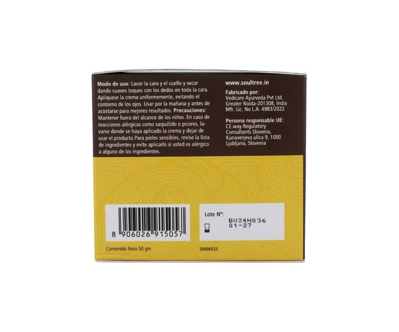 Crema Regeneradora Antiarrugas 50 g de crema Soultree