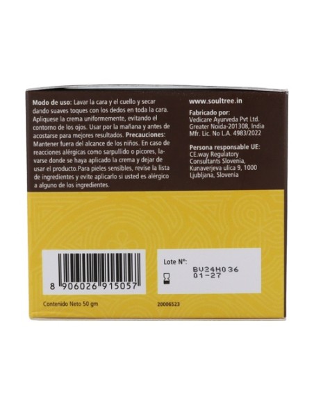 Crema Regeneradora Antiarrugas 50 g de crema Soultree