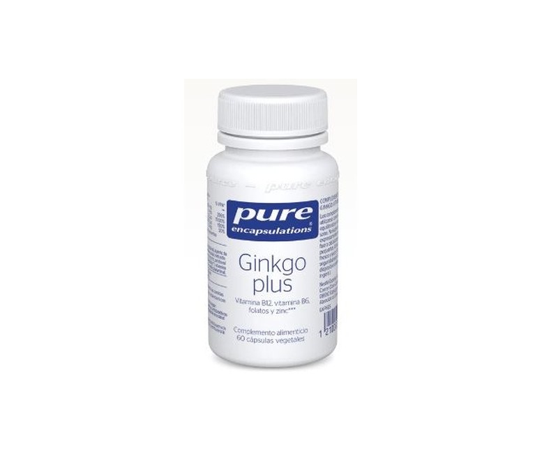 Ginkgo plus 60 cápsulas Pure Encapsulations