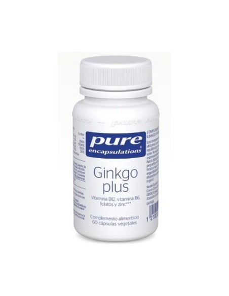 Ginkgo plus 60 cápsulas Pure Encapsulations