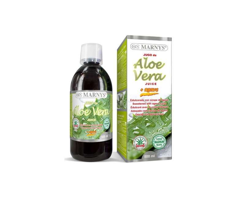 Jugo de Aloe Vera y Agave 50 ml MARNYS®