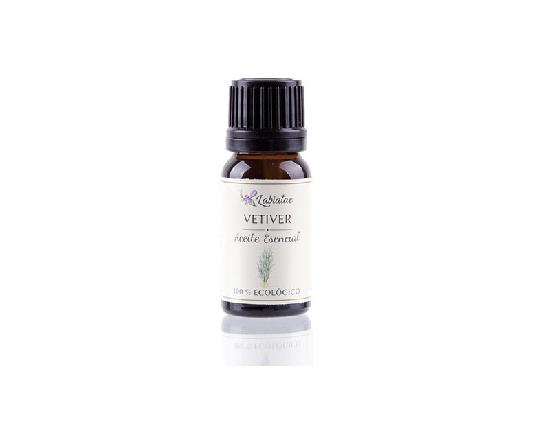 Aceite Esencial Bio de Vetiver 12 ml de aceite esencial Labiatae