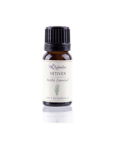 Aceite Esencial Bio de Vetiver 12 ml de aceite esencial Labiatae
