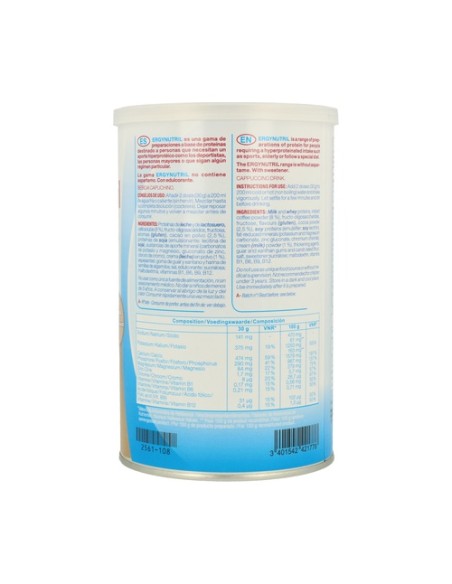 Ergynutril proteína capuccino 300 g de polvo (Capuchino) Nutergia