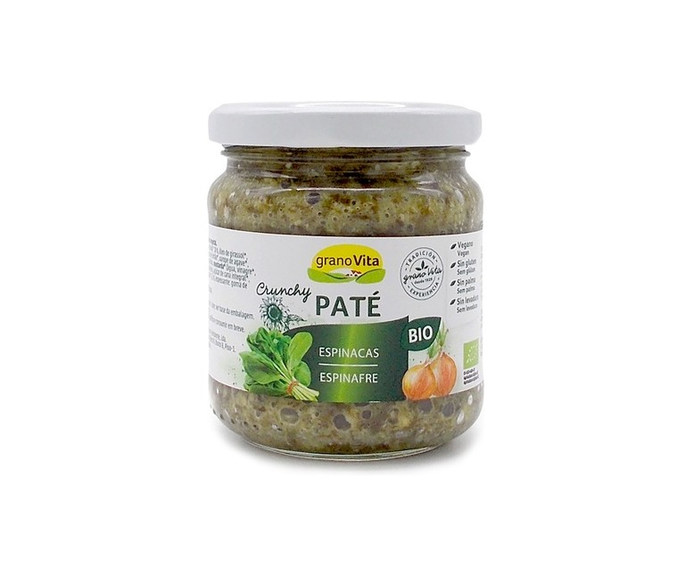 Paté espinacas bio 175 g Granovita