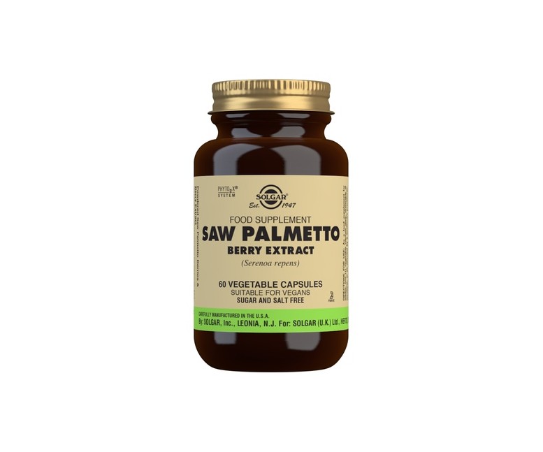 Baya de Sabal (Saw Palmetto) 60 cápsulas vegetales Solgar