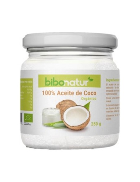 Aceite de coco extra virgen Eco 250 g (Coco) Bibonatur