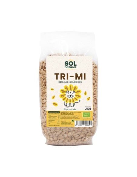 Cereales de trigo y miel Bio 200 g Sol Natural