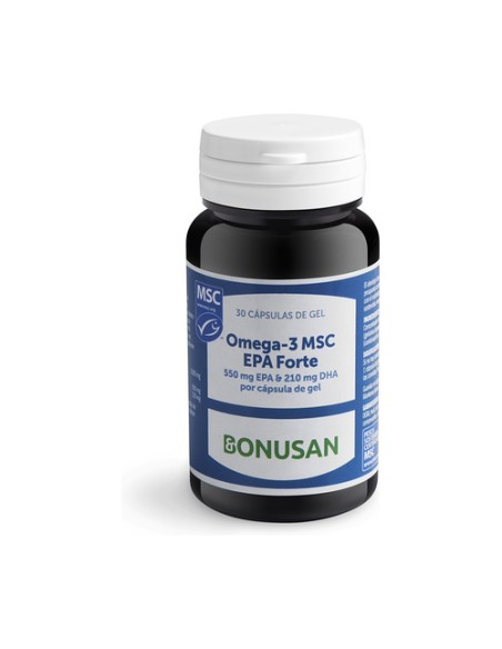 Omega-3 MSC EPA Forte 30 cápsulas Bonusan