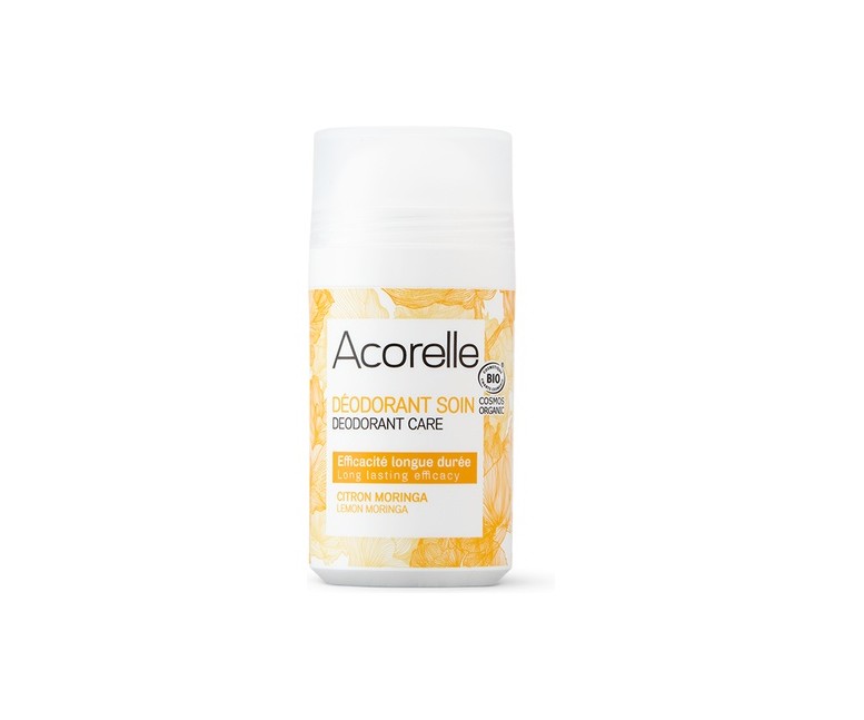 Desodorante Roll-On Limón y Moringa 50 ml de gel Acorelle