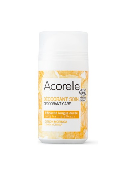 Desodorante Roll-On Limón y Moringa 50 ml de gel Acorelle