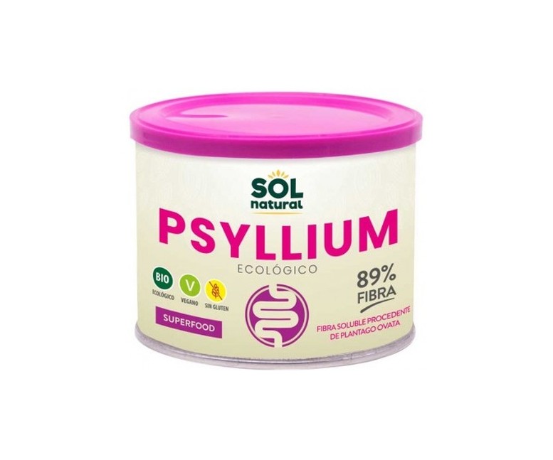 Psyllium en polvo Bio 200 g de polvo Sol Natural