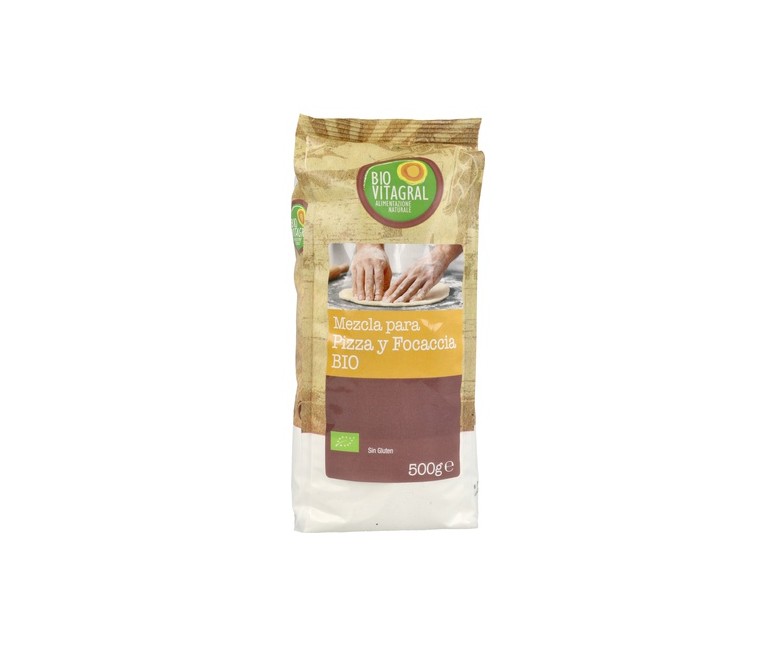 Mezcla para Pizza y Focaccia Bio 500 g Biovitagral