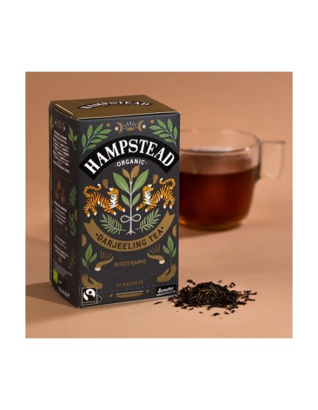 Té de darjeeling 20 bolsitas infusoras HAMPSTEAD