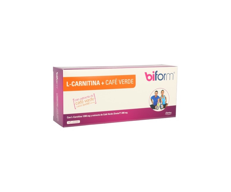 L-Carnitina + Café Verde (Antes Reductor Duo) 14 viales Biform