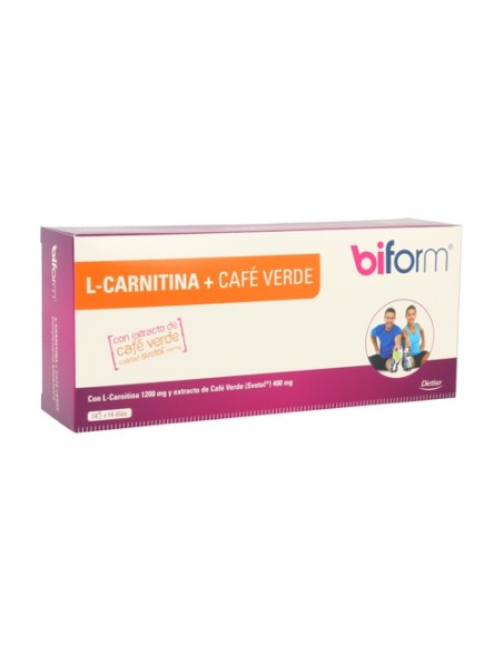 L-Carnitina + Café Verde (Antes Reductor Duo) 14 viales Biform