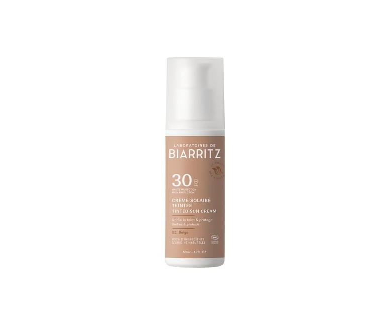 Crema facial color beige SPF30 Alga Maris 50 ml de crema Laboratoires de Biarritz