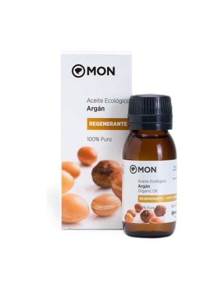 Aceite de Argán Bio 100% Puro 60 ml de aceite (100%) Mon Deconatur