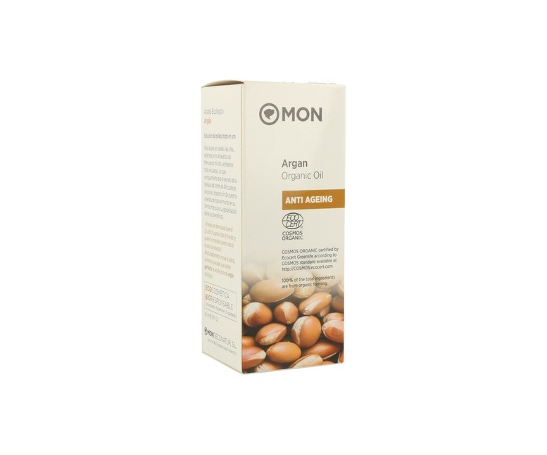 Aceite de Argán Bio 100% Puro 60 ml de aceite (100%) Mon Deconatur