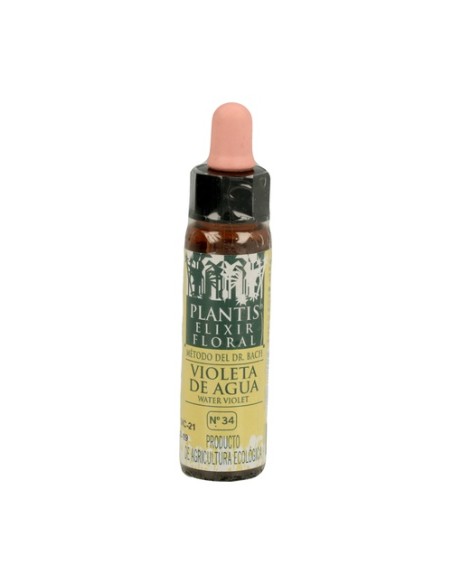 Flores De Bach Violeta Agua-34 Elixir Floral Eco 10 ml de elixir floral Plantis