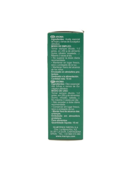 Aceite esencial de eucalipto limón 15 ml de aceite esencial MARNYS®