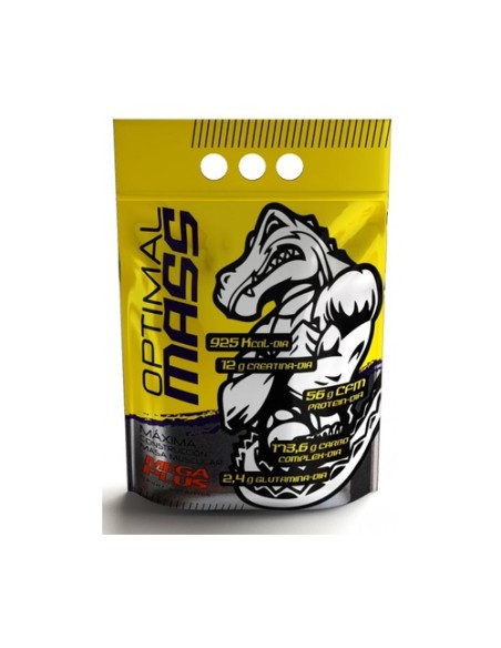 Bolsa Optimal Mass (Sabor Fresa) 1,5 kg (Fresa) Mega plus